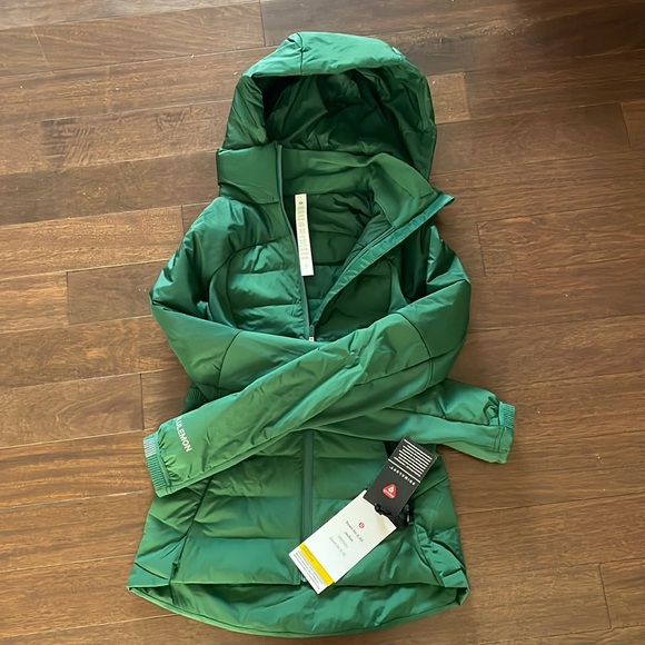 down for it all jacket green